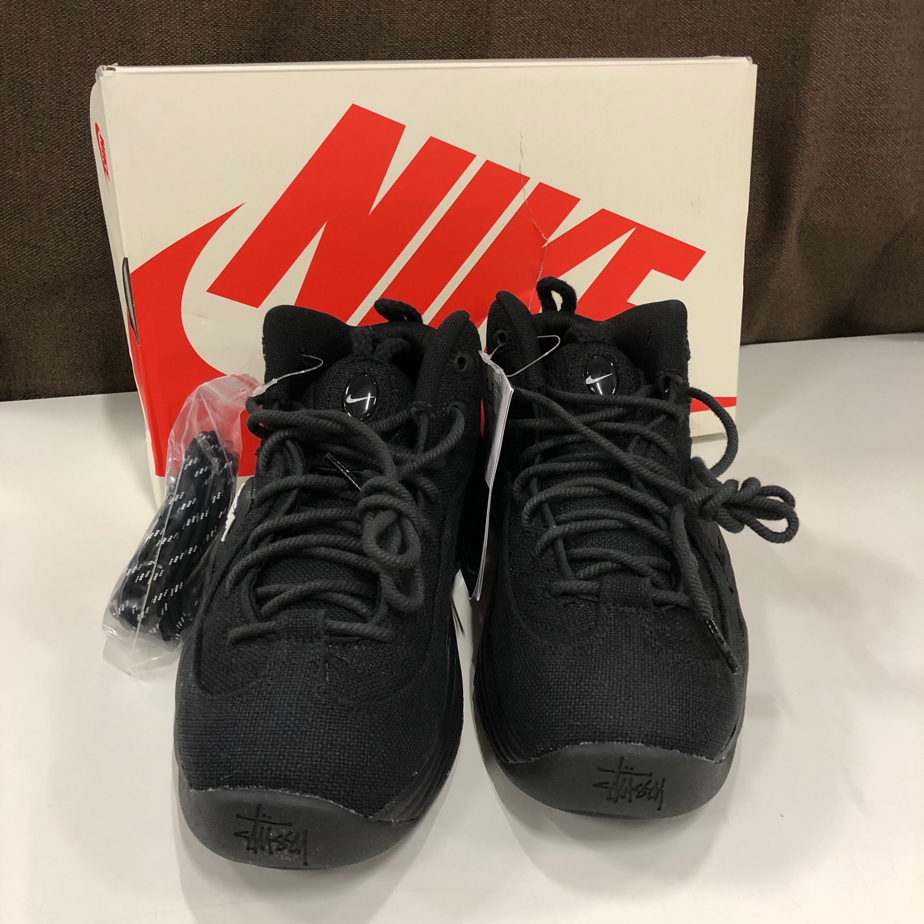 Stussy × Nike Air Penny 2 "Black"