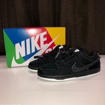 Gnarhunters × Nike SB Dunk Low "Black/White"