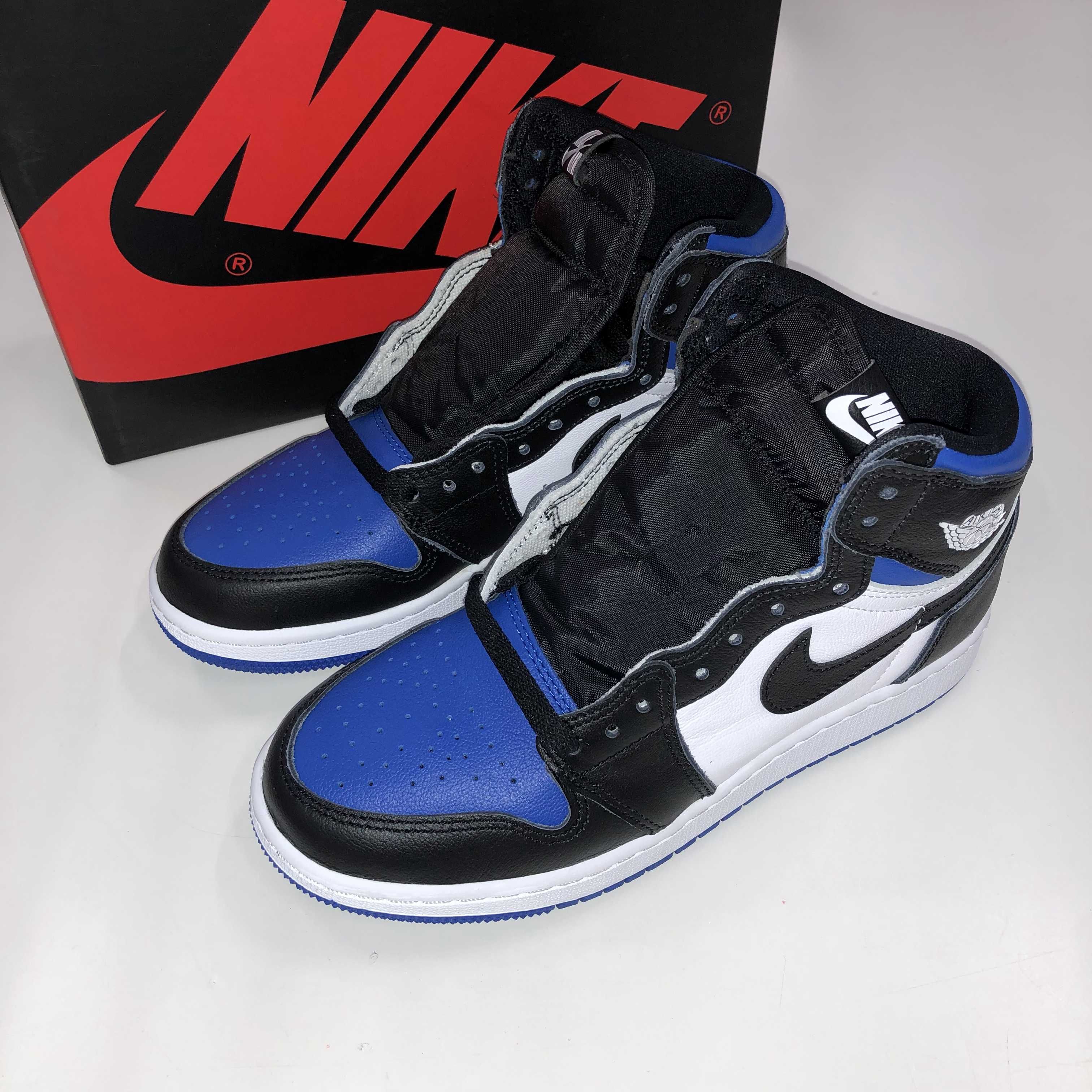 Nike GS Air Jordan 1 High "Royal Toe" (2020)