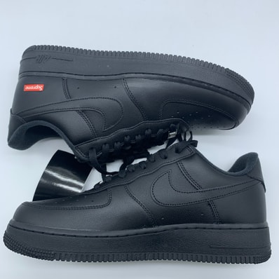 Supreme × Nike Air Force 1 Low "Black"