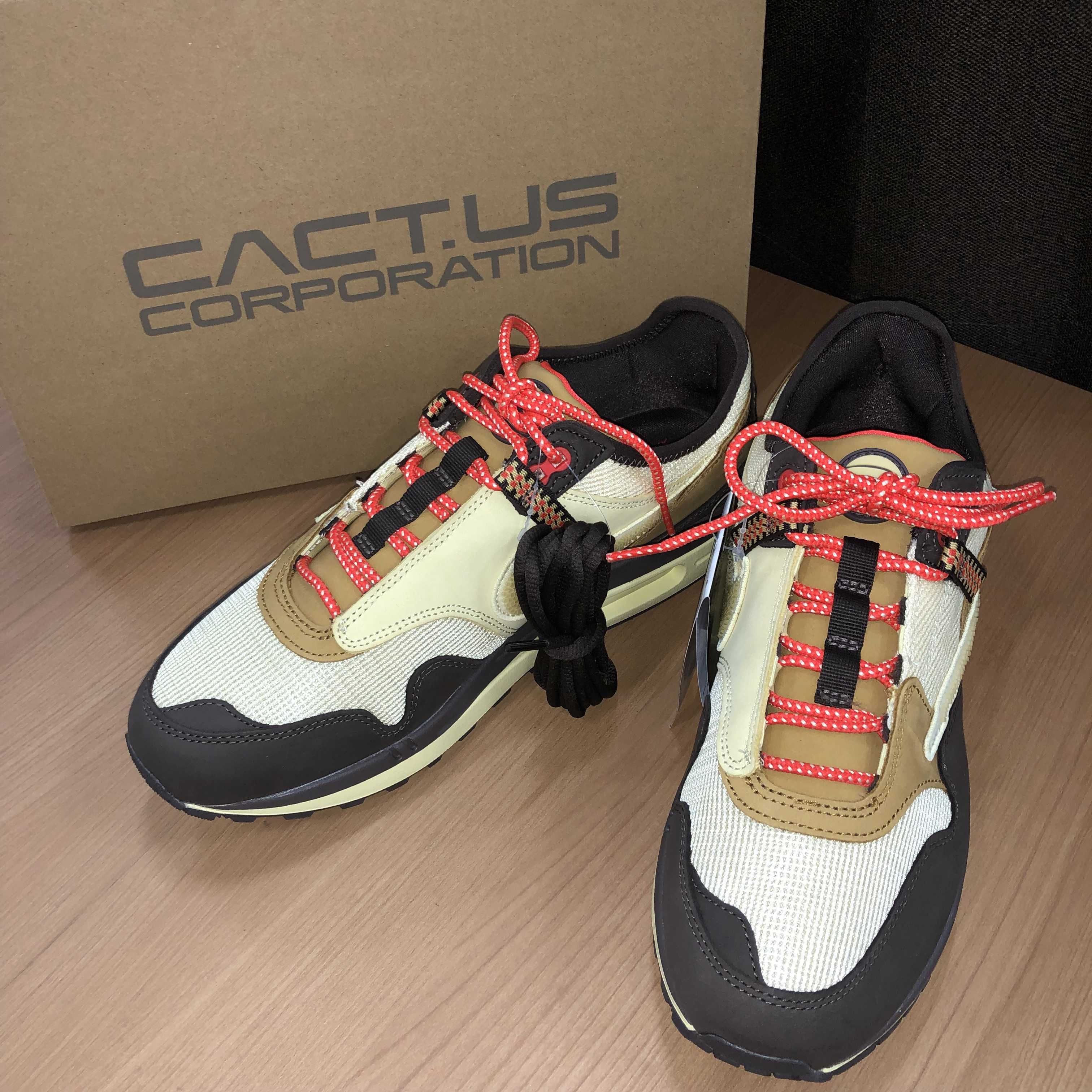 Travis Scott × Nike Air Max 1 "CACT.US Brown"