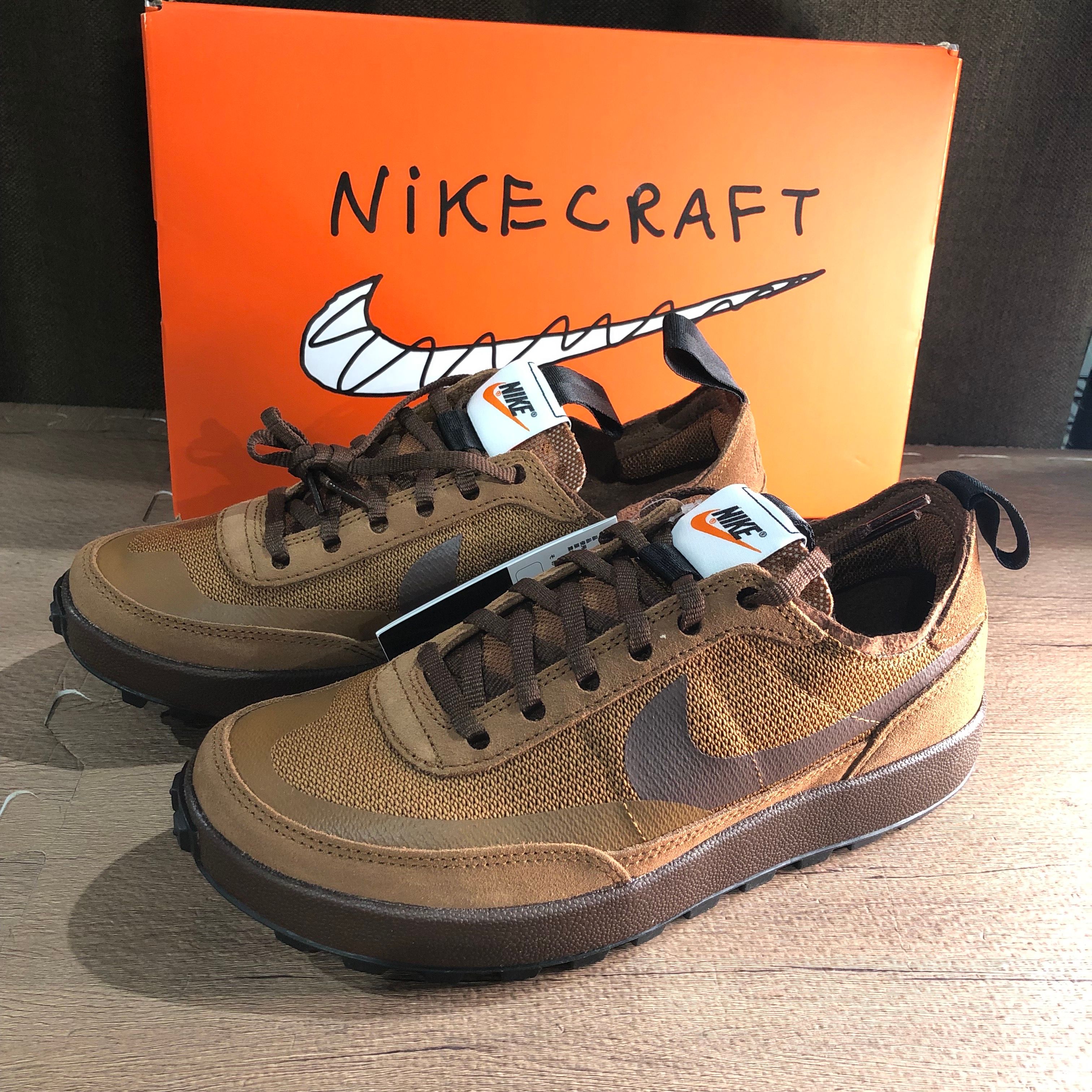 Tom Sachs × NikeCraft Women's General Purpose Shoe "Brown"