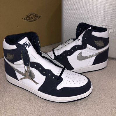 Nike Air Jordan 1 Retro High OG CO.JP "Midnight Navy"(2020)(ブリーフケース付き)