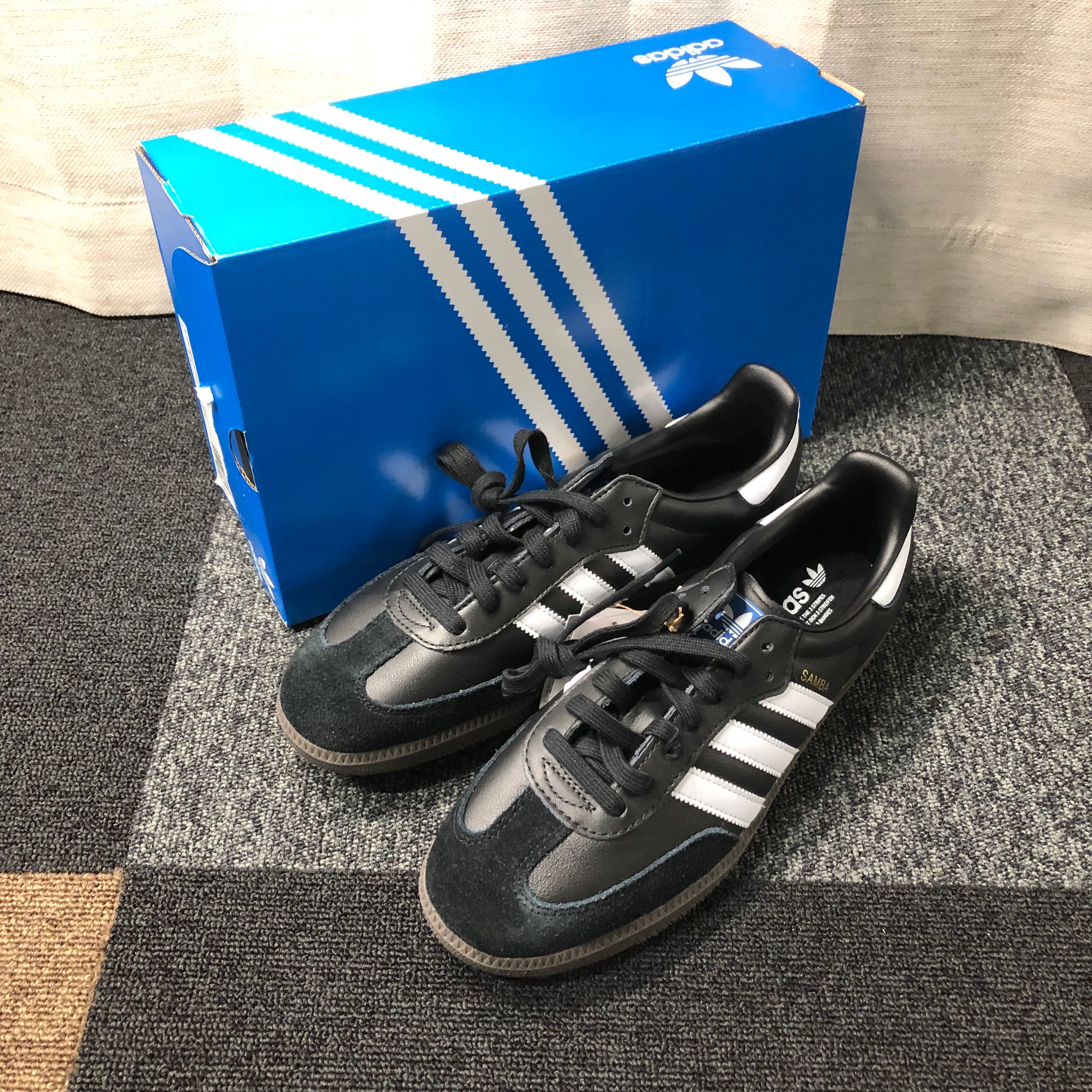 adidas Samba OG "Core Black/Cloud White/Gum"