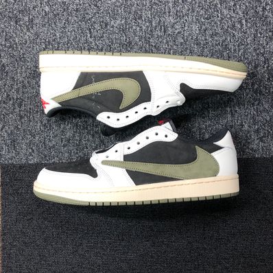Travis Scott × Nike Women's Air Jordan 1 Low OG "Medium Olive"