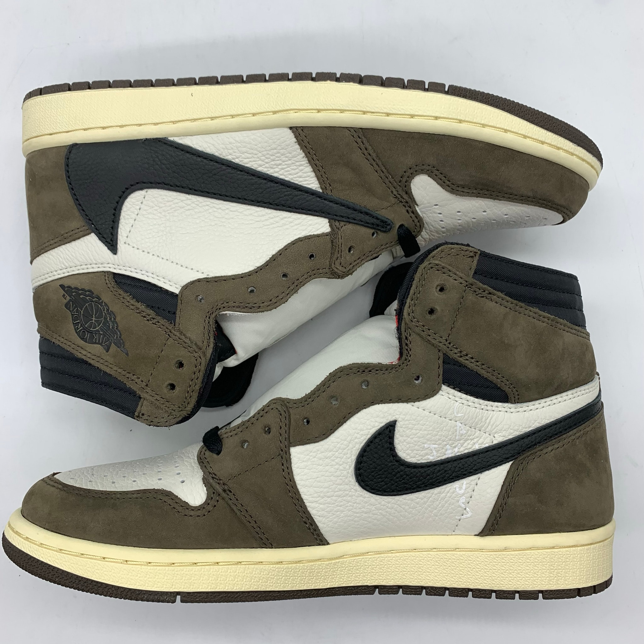 Travis Scott × Nike Air Jordan 1 Retro High OG TS SP "Sail/Dark Mocha"