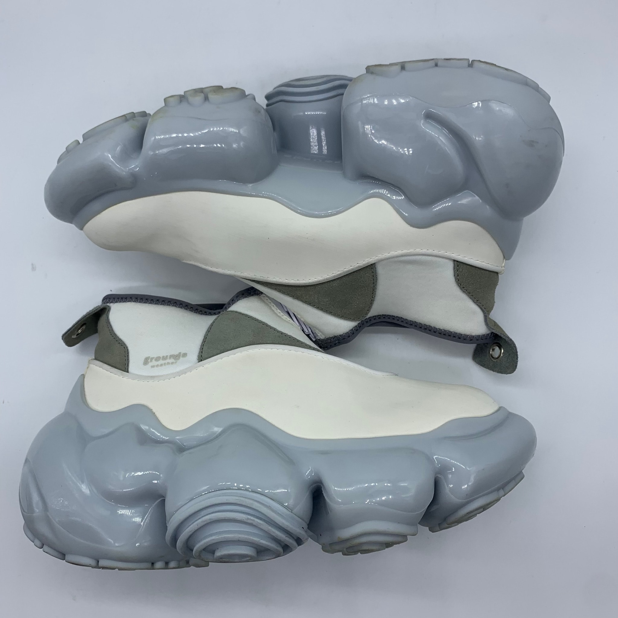 grounds MOOPIE WEATHER WAVE "White/Ice Gray Solid"