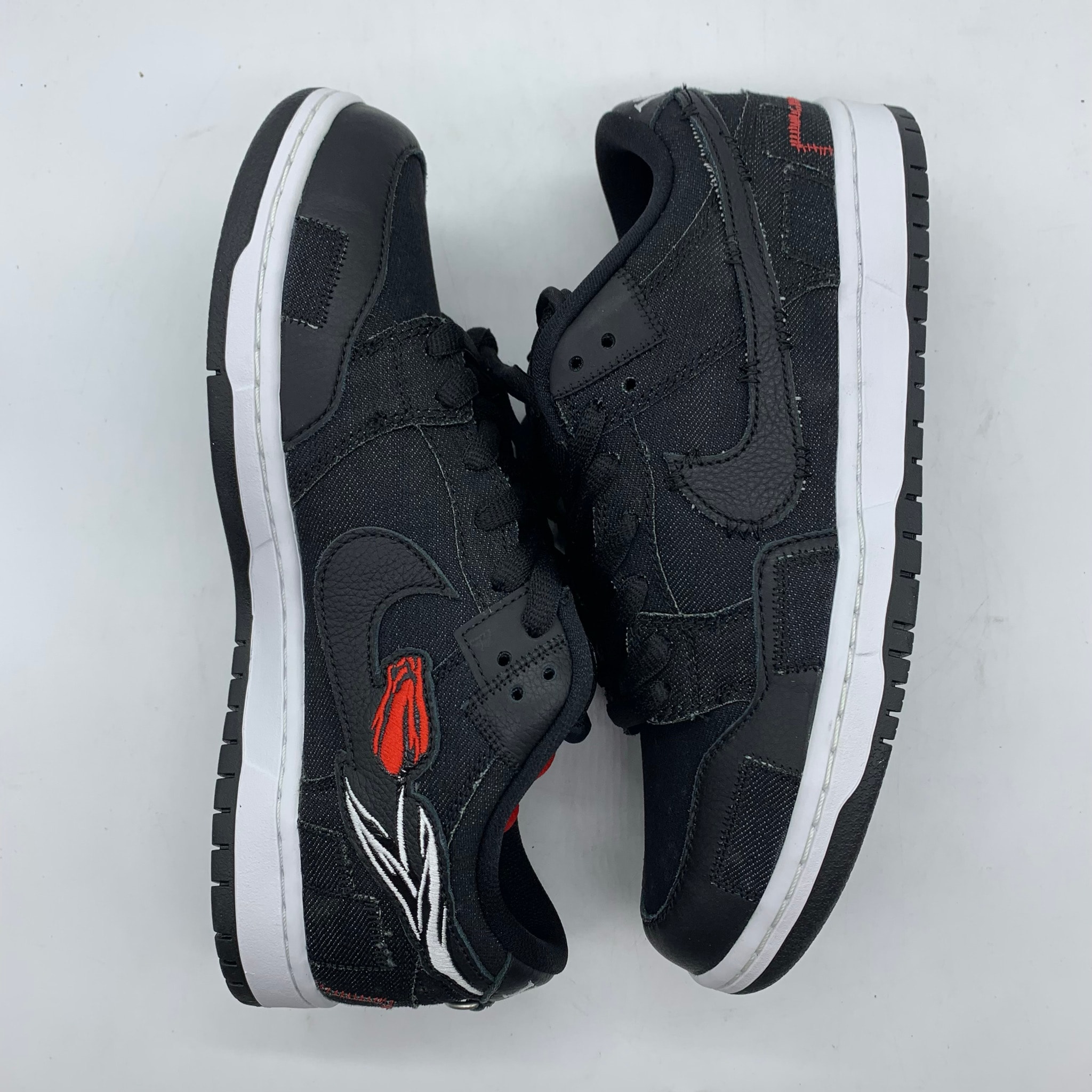 Wasted Youth × Nike SB Dunk Low "Black Denim" / VERDY