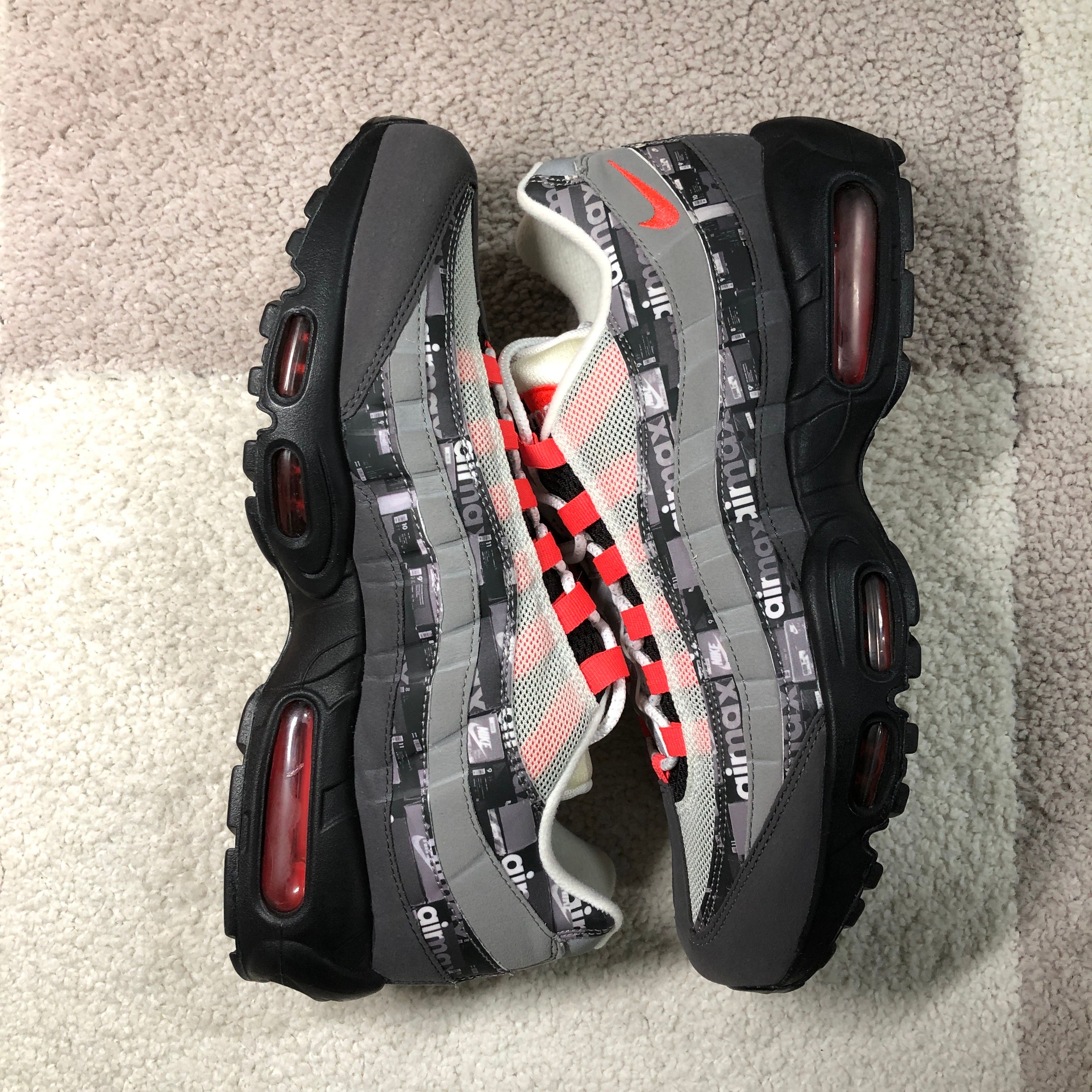 atmos × Nike Air Max 95 "Red We Love Nike"