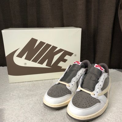 Travis Scott × Nike Air Jordan 1 Low OG SP "Reverse Mocha/Sail and Ridgerock"