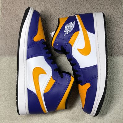Nike Air Jordan 1 Mid "Lakers"