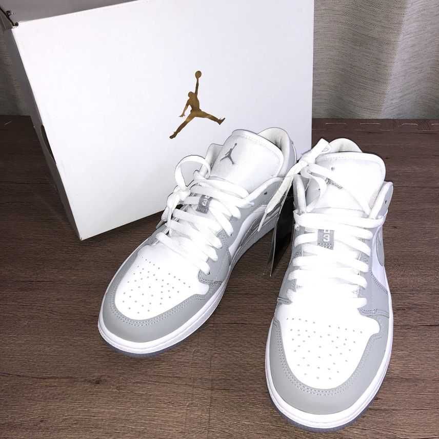 Nike Women's Air Jordan 1 Low "Wolf Grey"