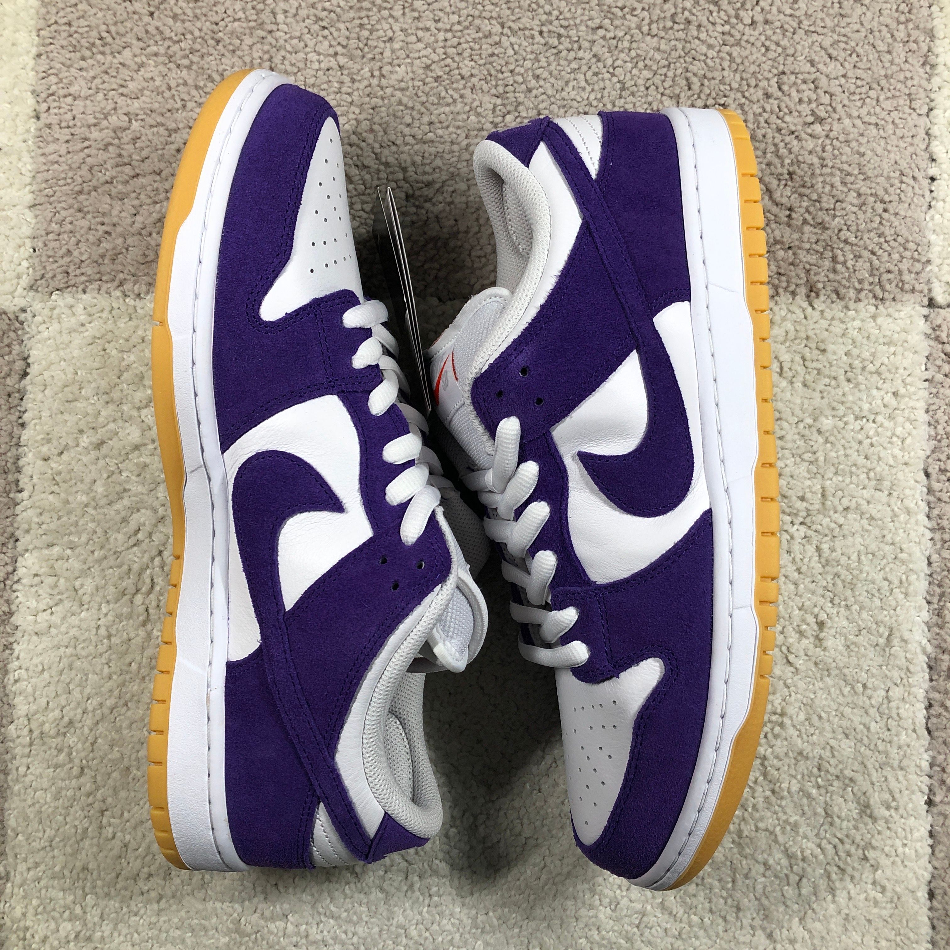 Nike SB Dunk Low Pro ISO Orange Label "Court Purple Gum"