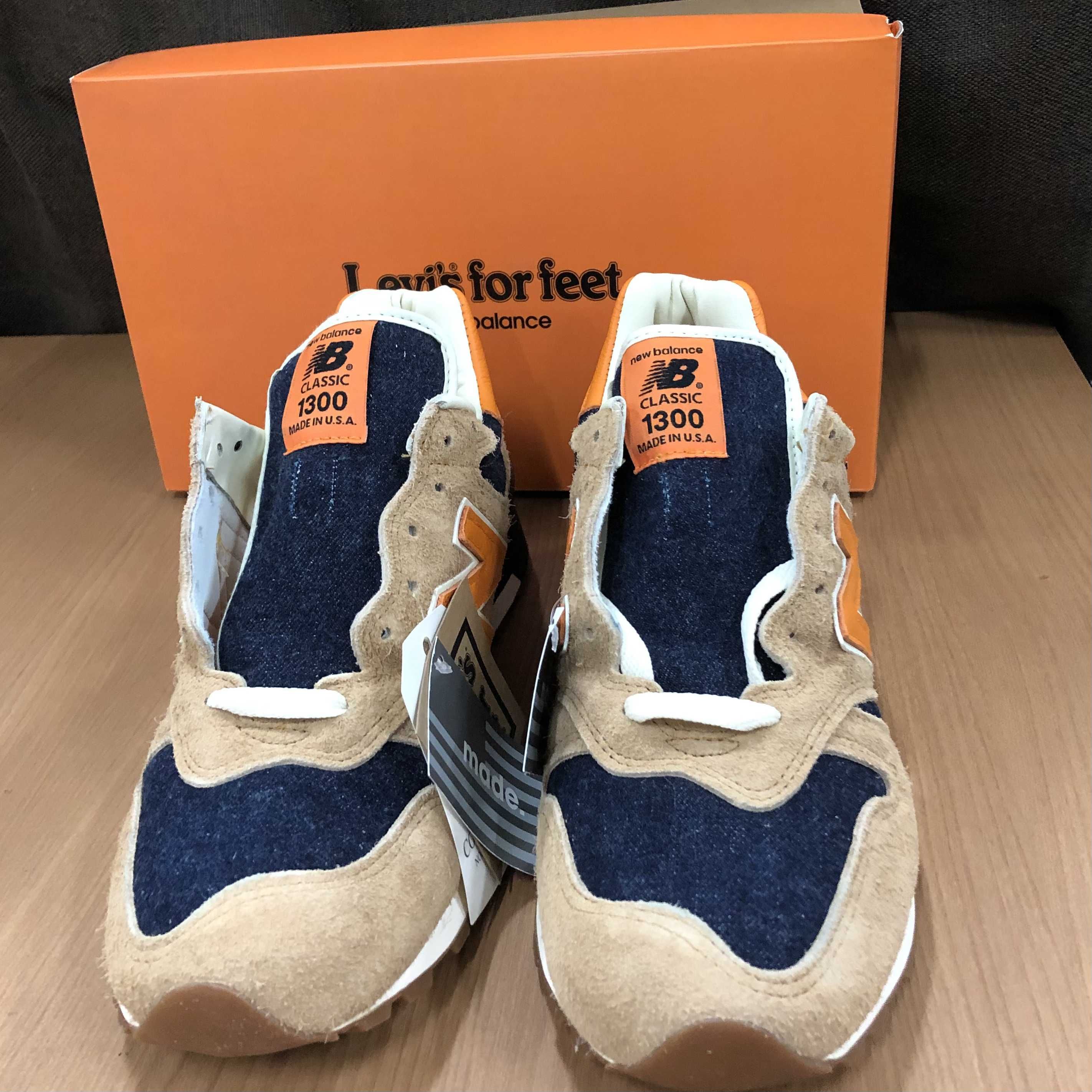 Levi's × New Balance 1300 "Orange/Black"