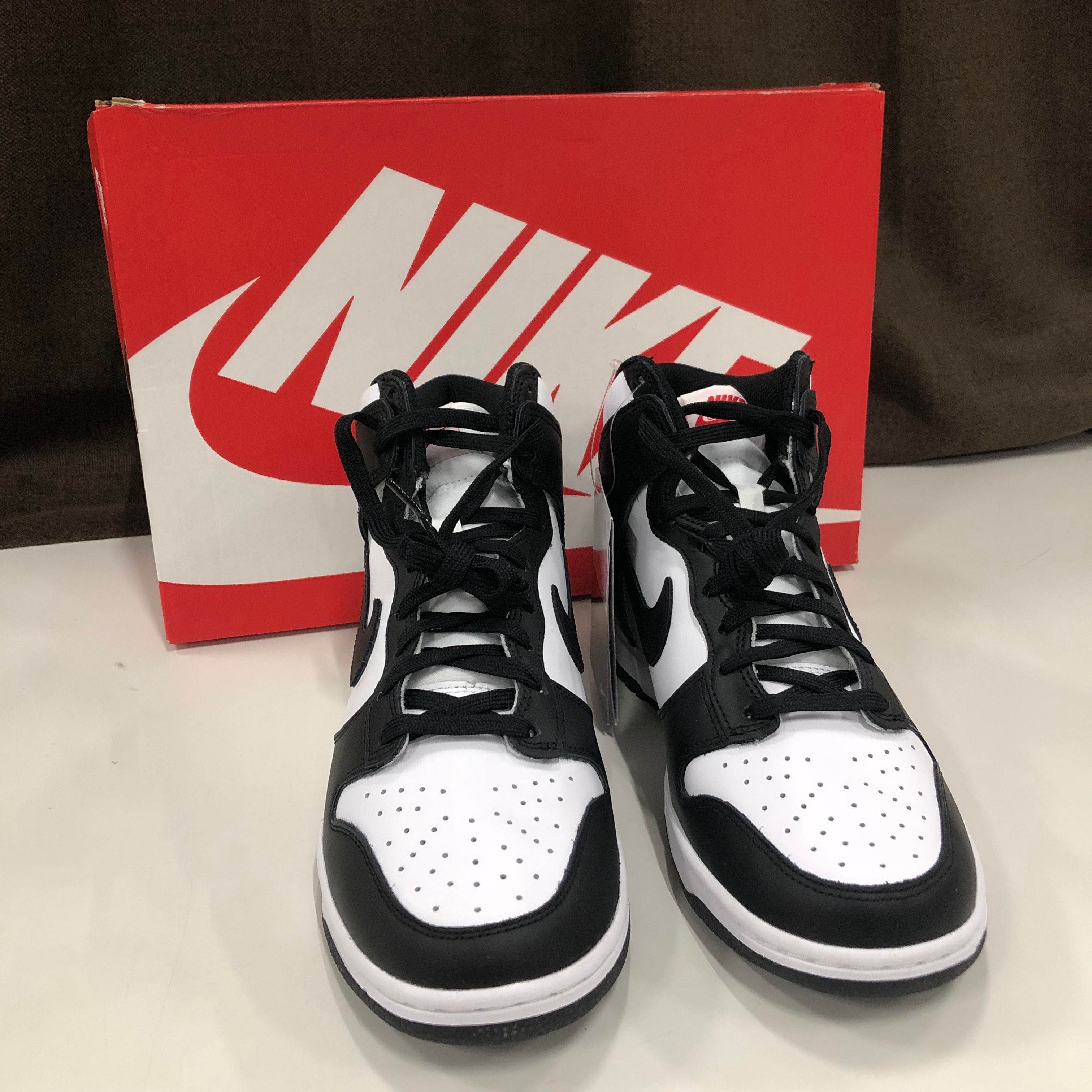 Nike Women's Dunk High "Black and White"