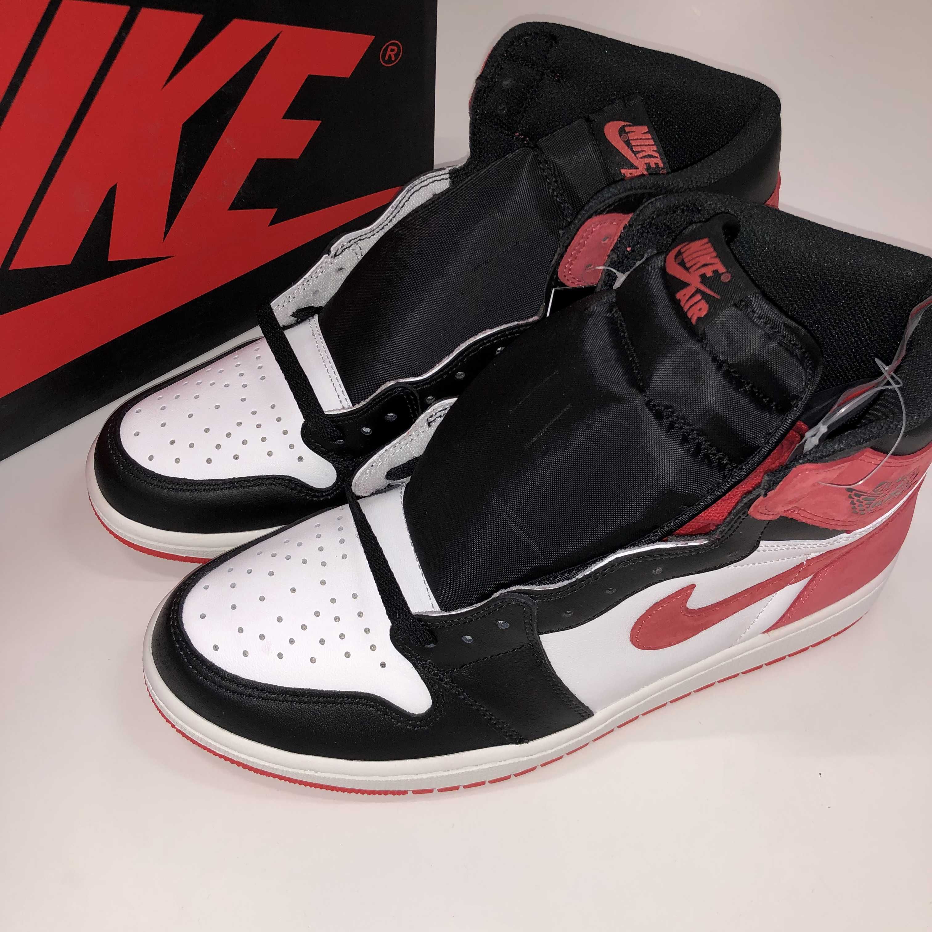 NIKE AIR JORDAN 1 RETRO HIGH "TRACK RED"