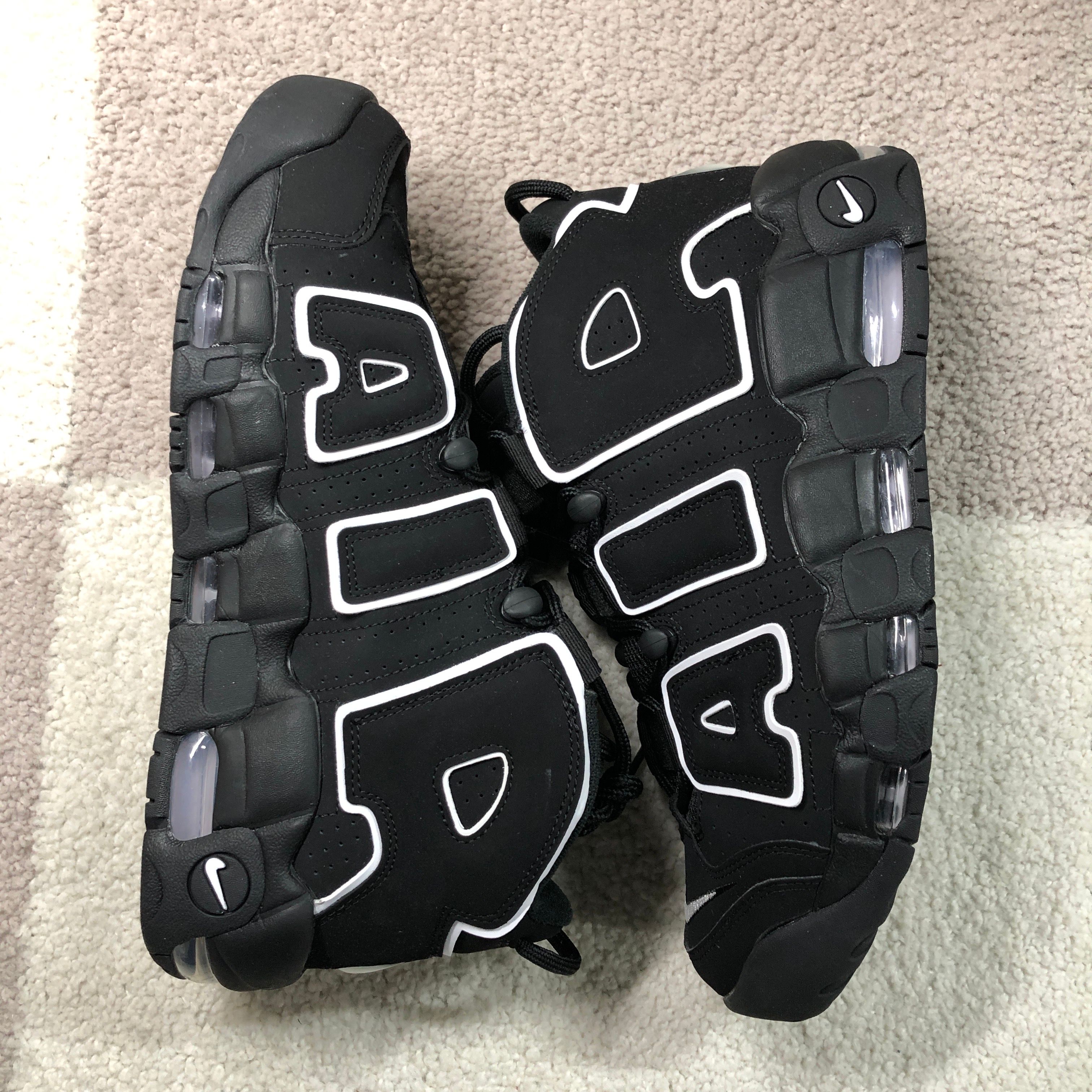Nike Air More Uptempo "Black/White"(2020)