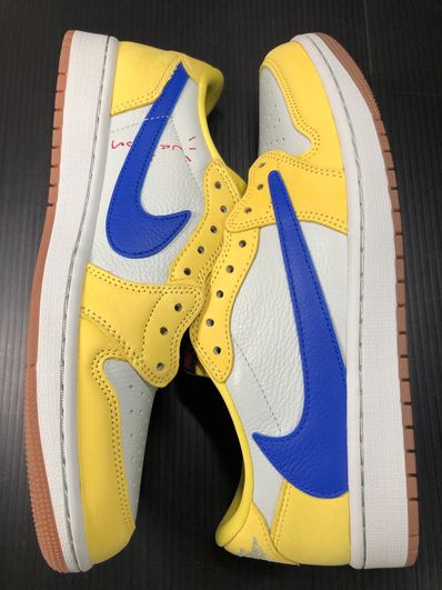 Travis Scott × Nike Women's Air Jordan 1 Retro Low OG "Canary"
