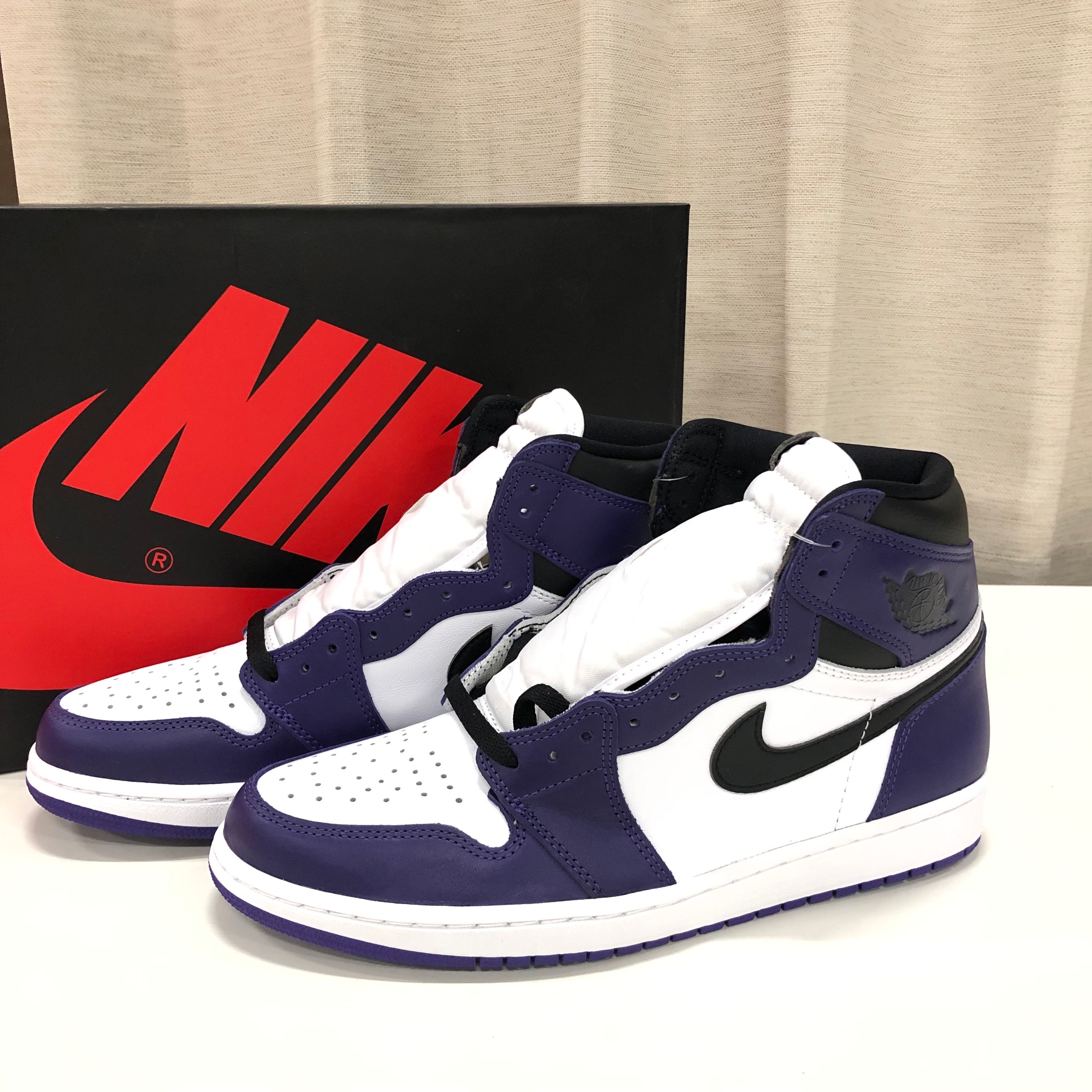 Nike Air Jordan 1 Retro High OG "Court Purple White/Black" (2020)   
