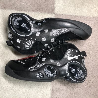 Supreme × Nike Air Zoom Flight 95 SP "Black/White"