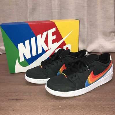 Polaroid × Nike SB Dunk Low Pro QS "Black/White"