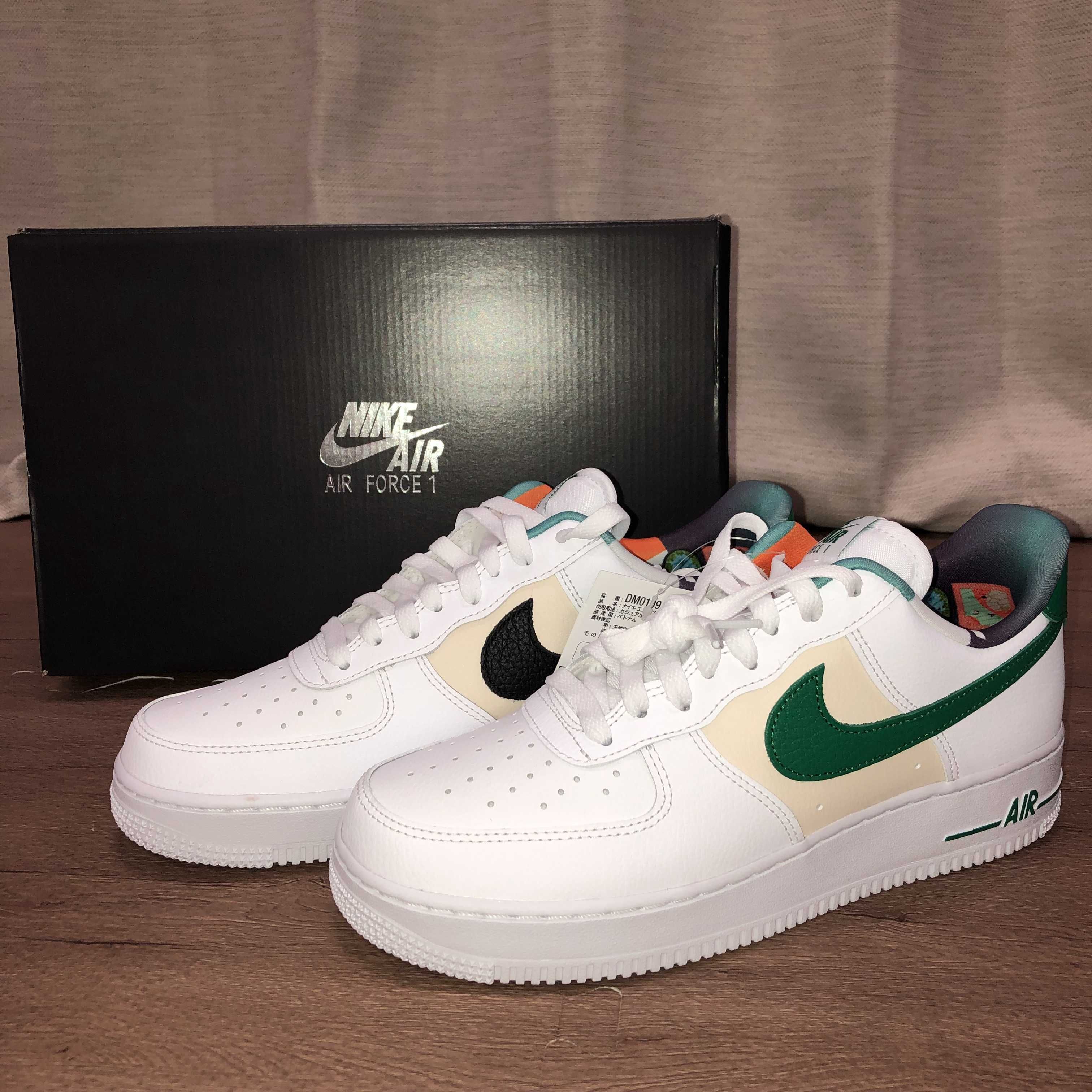 Nike Air Force 1 Low ’07 LV8 EMB "White and Malachite"