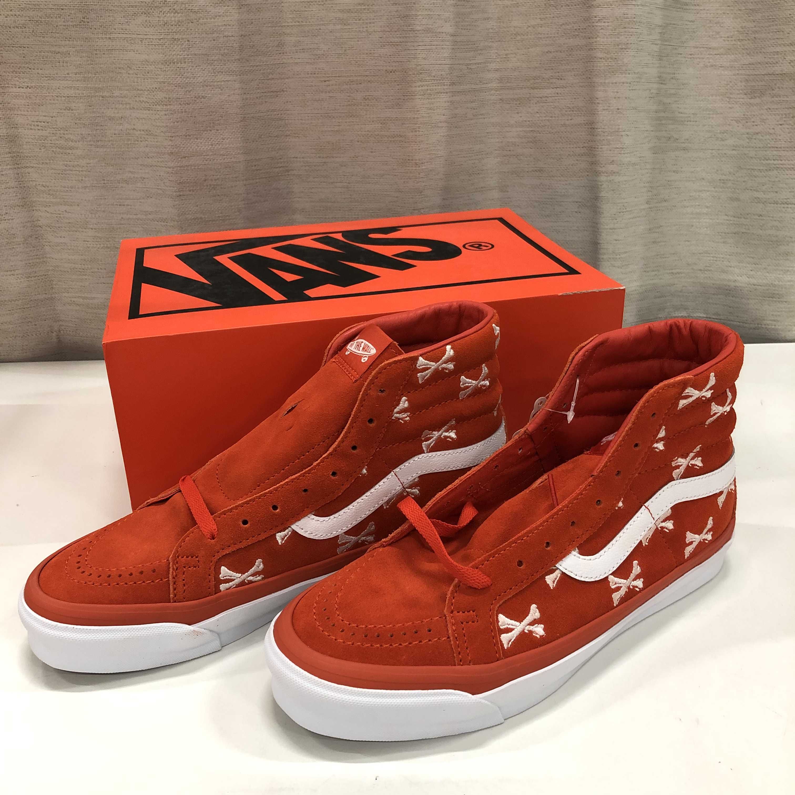 WTAPS × VANS VAULT SK8-HI LX "ORANGE/WHITE"