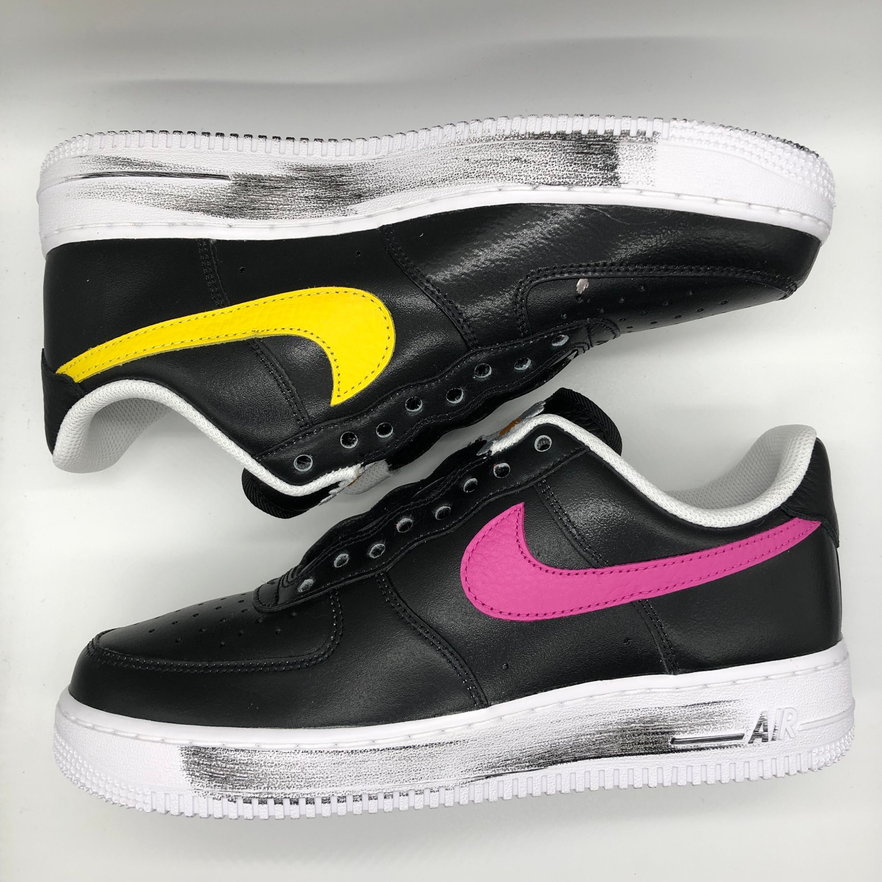 PEACEMINUSONE × Nike Air Force 1 Low '07 Para-Noise 3.0 "Black and Multi-Color" / G-DRAGON