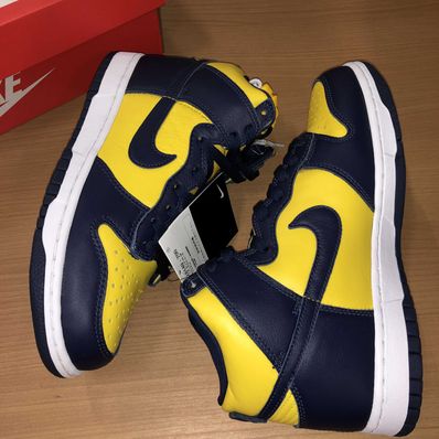 Nike Dunk High "Michigan"