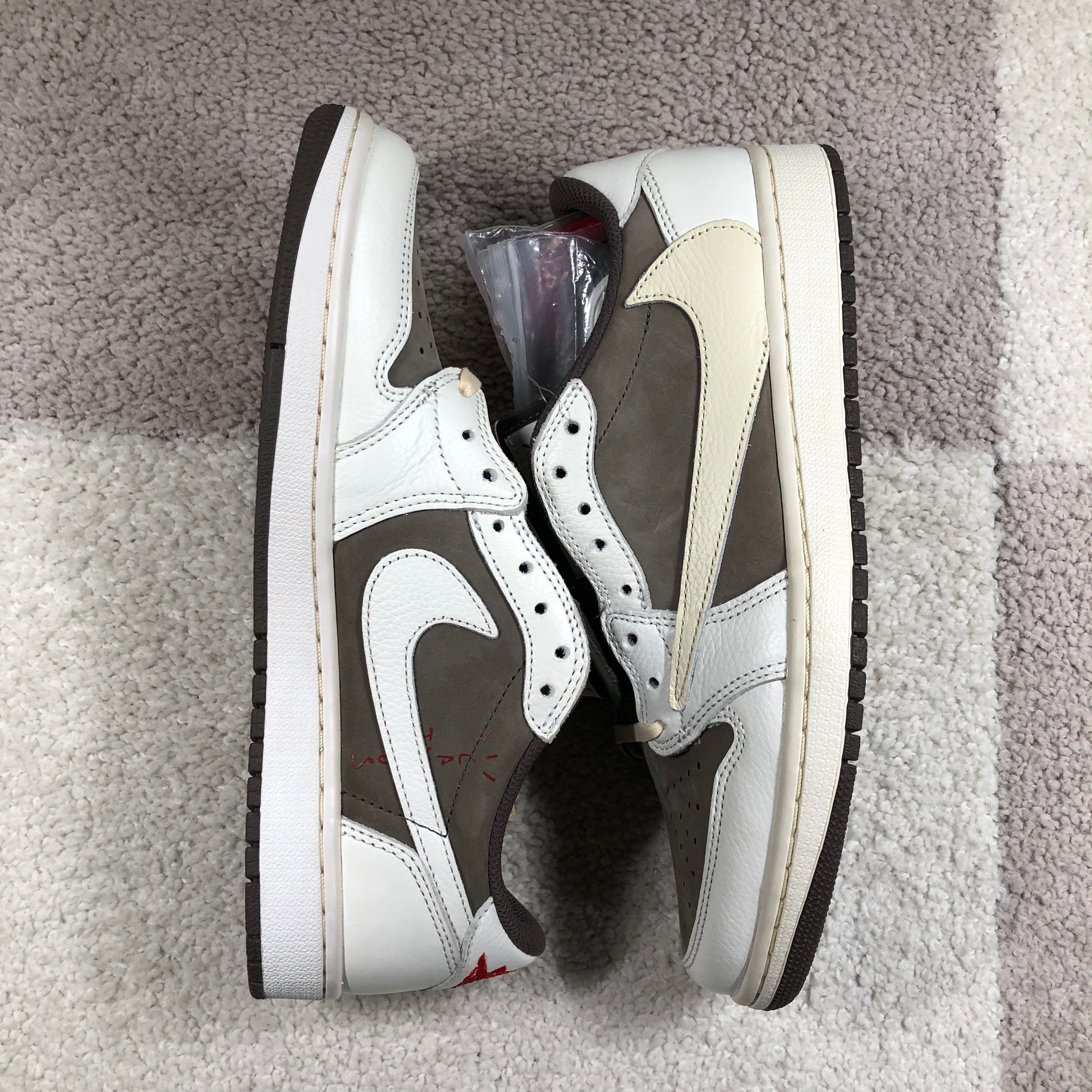 Travis Scott × Nike Air Jordan 1 Low OG SP "Reverse Mocha/Sail and Ridgerock"