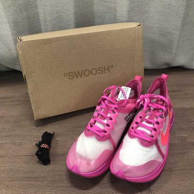 Off-White × Nike Zoom Fly "Pink"