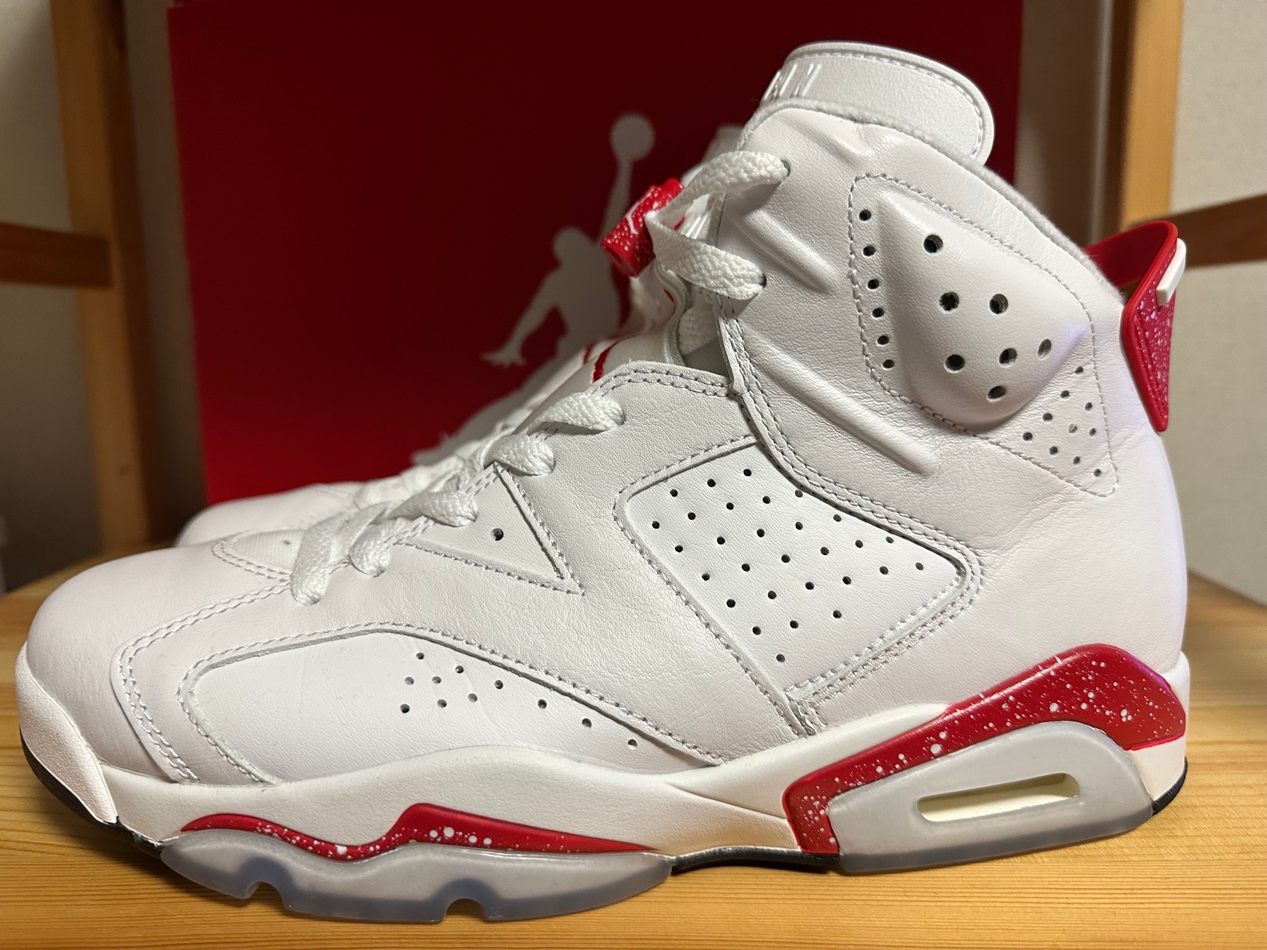 Nike Air Jordan 6 "White and University Red/Red Oreo"