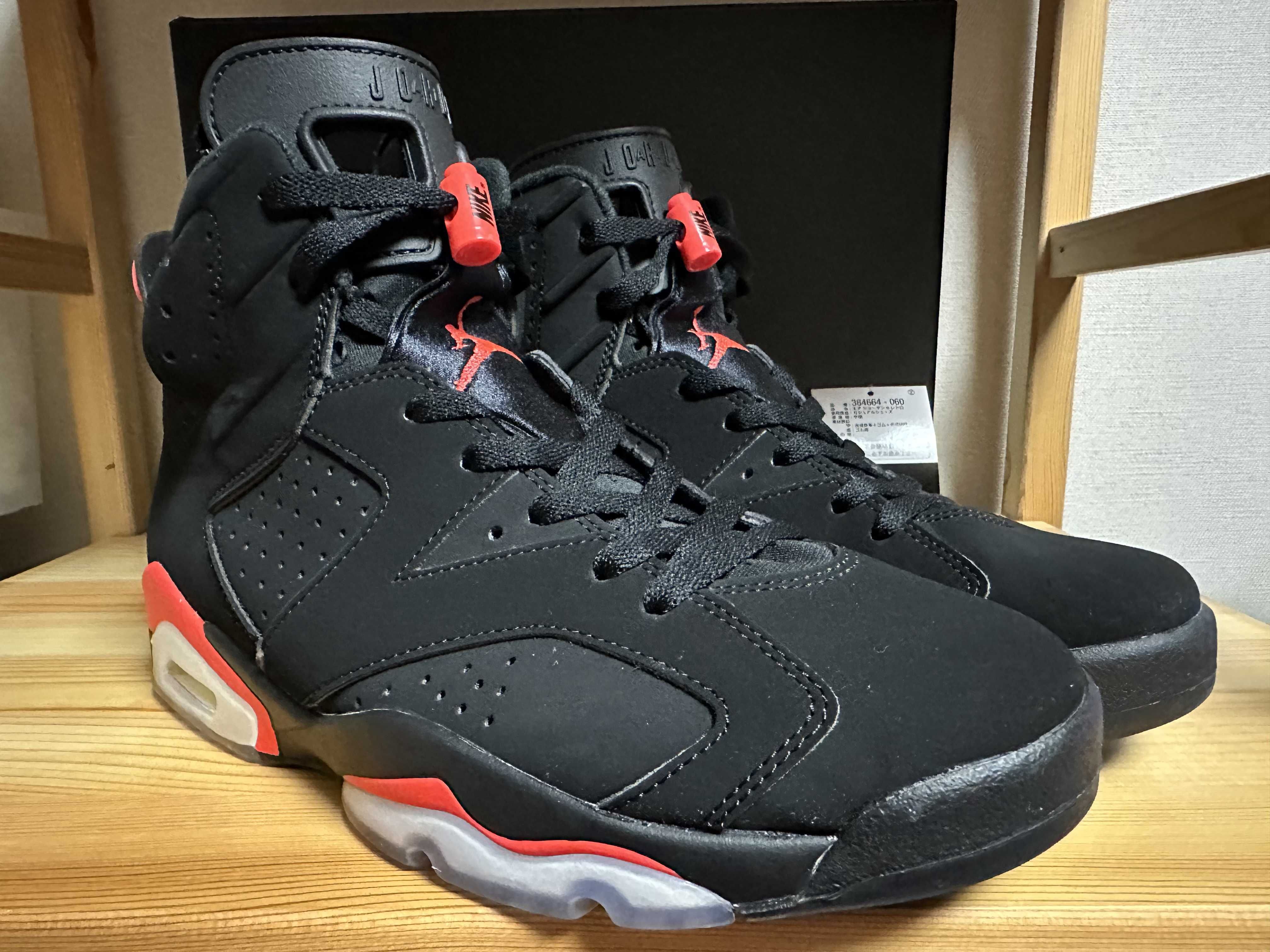Nike Air Jordan 6 Retro OG "Black/Infrared"