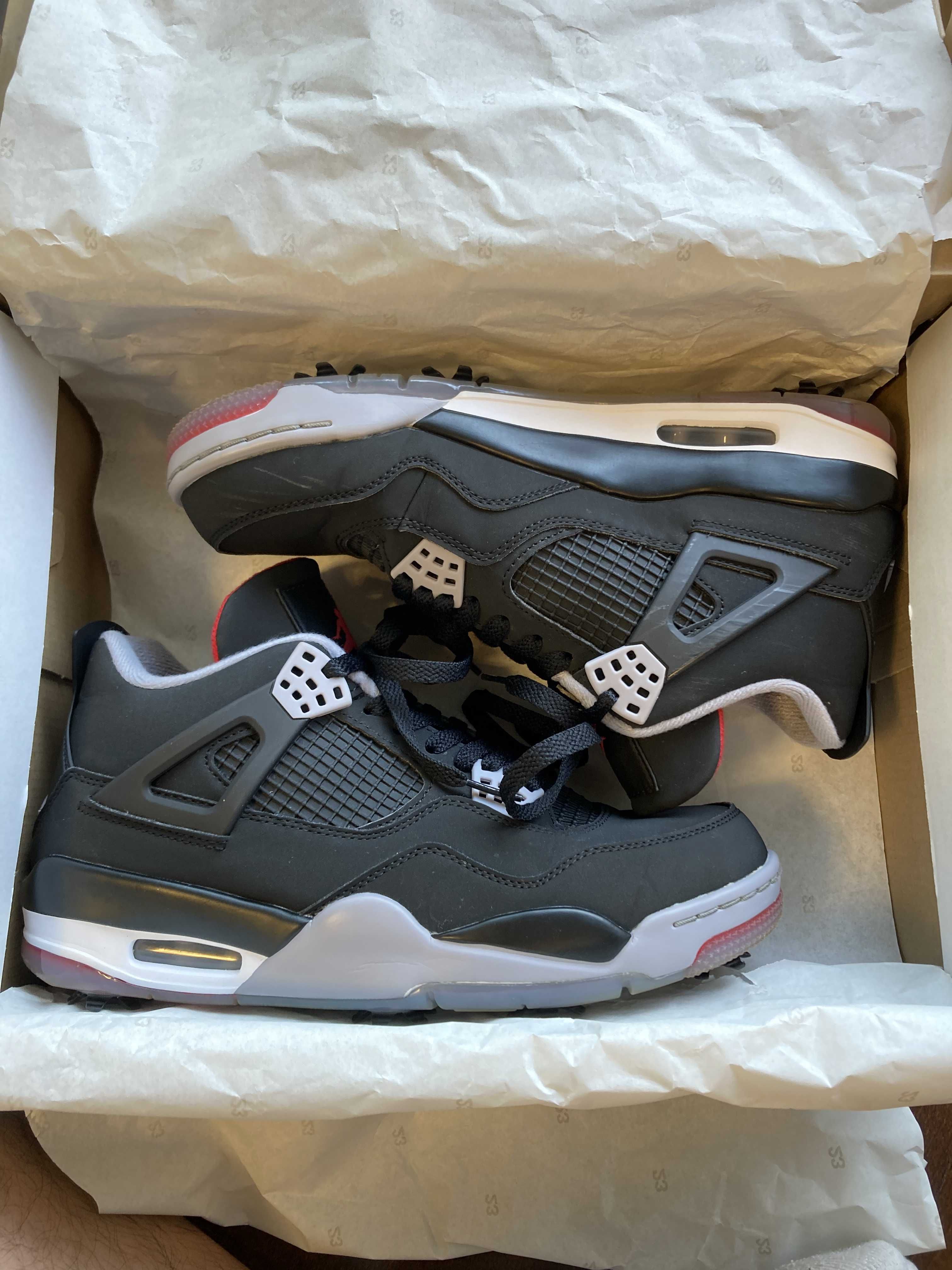 Nike Air Jordan 4 Golf "Bred"