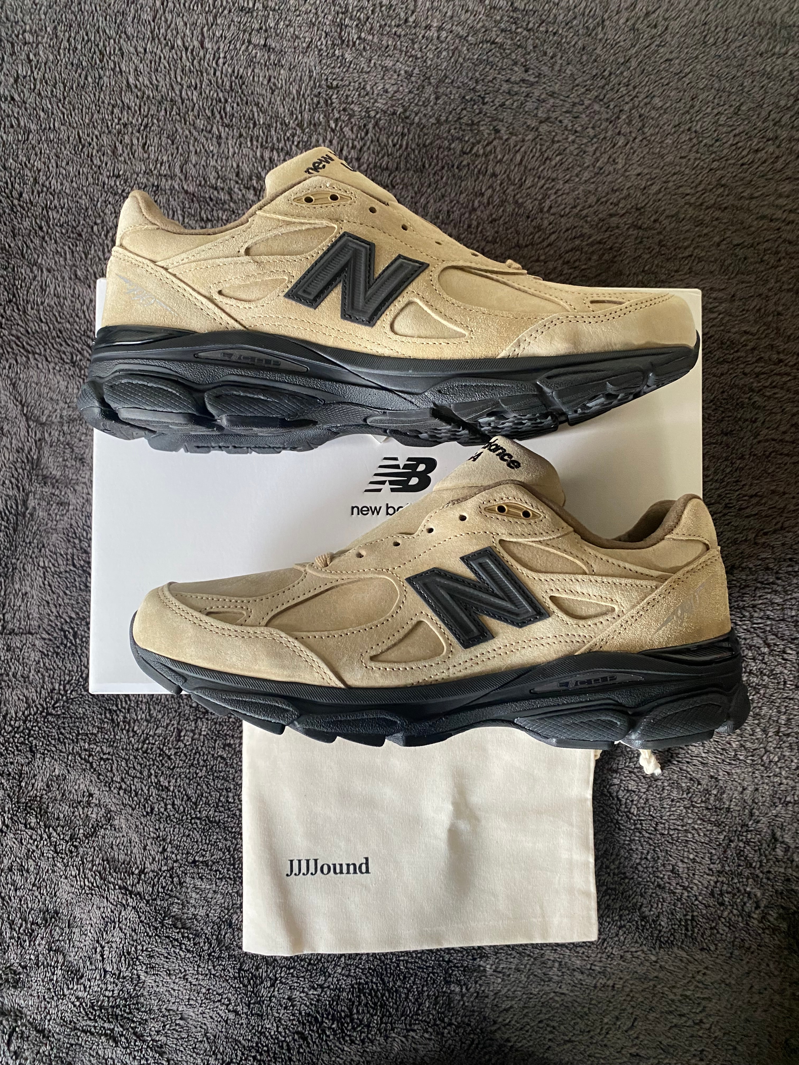 JJJJound × New Balance 990V3 Made in USA "Tan Suede"