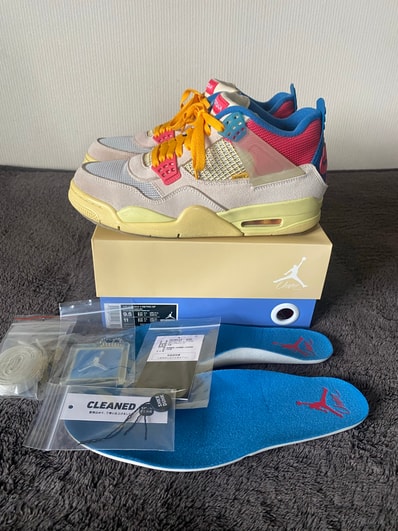 UNION × Nike Air Jordan 4 SP "Guava Ice/Light Fusion Red"