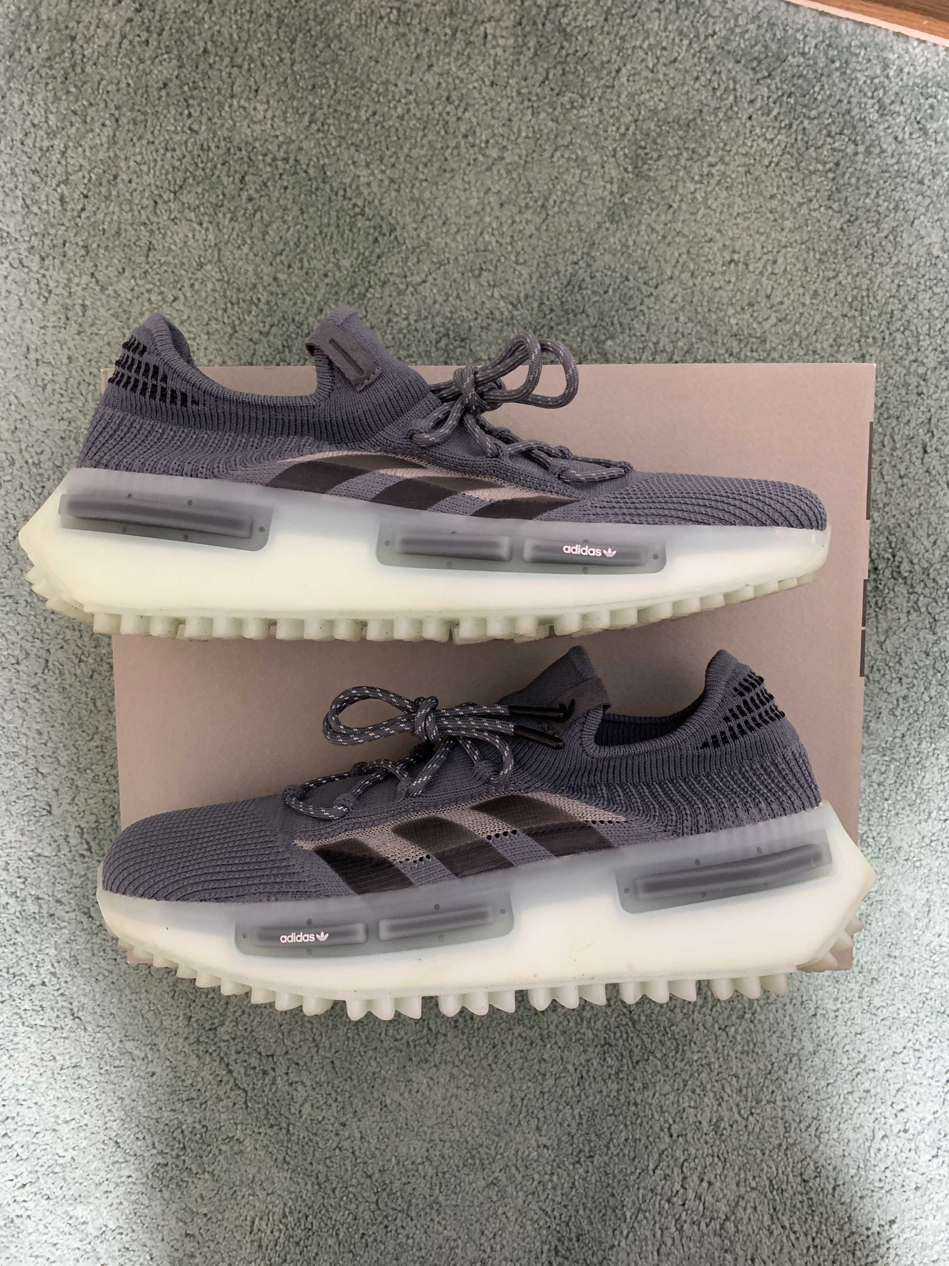 adidas NMD S1 "Grey/Glow Green"