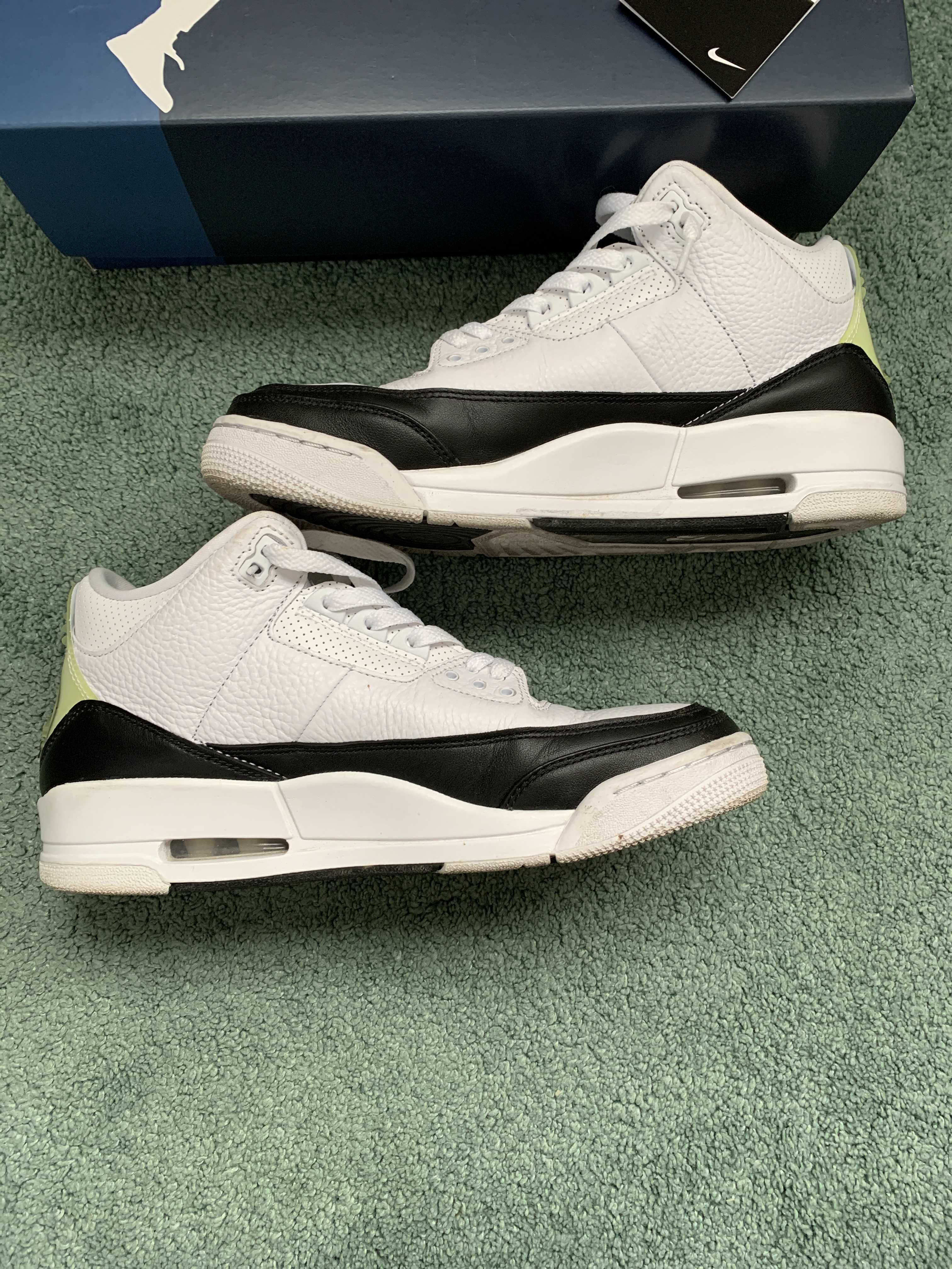 Fragment × Nike Air Jordan 3 "White/Black"