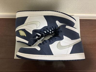 Nike Air Jordan 1 High OG CO.JP "White/Midnight Navy" (2020)(ブリーフケースなし)