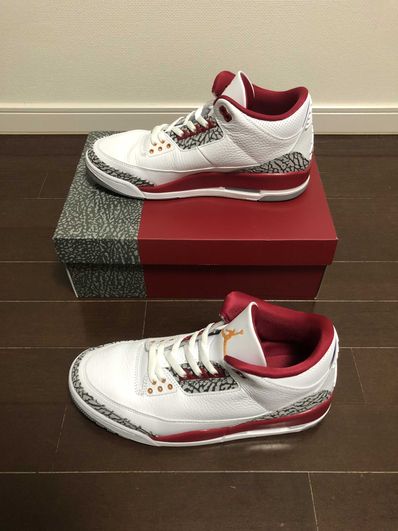 Nike Air Jordan 3 "Cardinal Red"