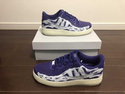 Nike Air Force 1 "Purple Skeleton"