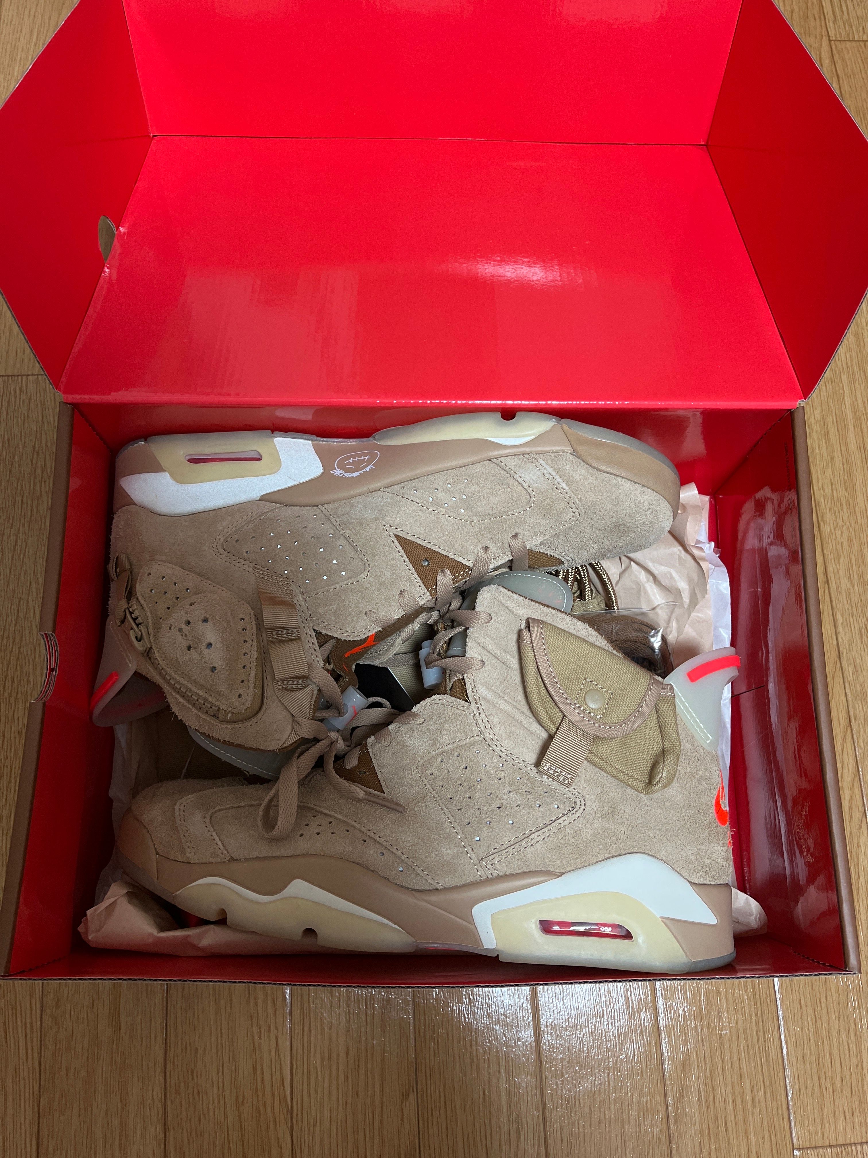 Travis Scott × Nike Air Jordan 6 "British Khaki"