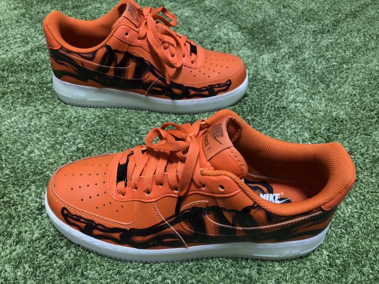 Nike Air Force 1 Low "Orange Skelton"