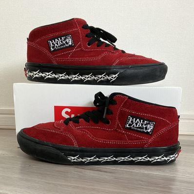Supreme × Vans Half Cab "Red"