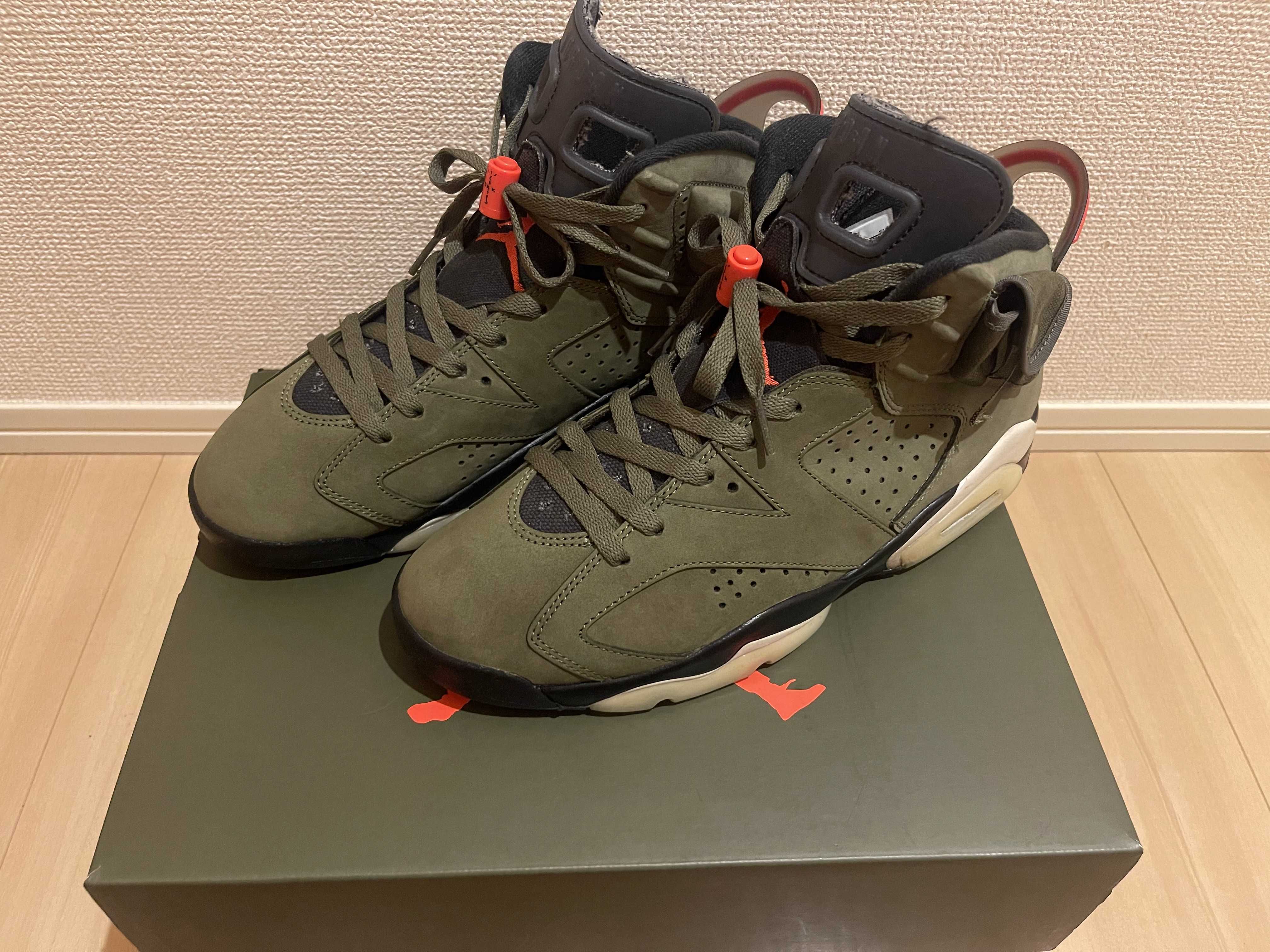 Travis Scott × Nike Air Jordan 6 Retro "Medium Olive"