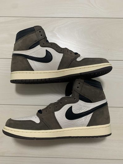 Travis Scott × Nike Air Jordan 1 Retro High OG TS SP "Sail/Dark Mocha"