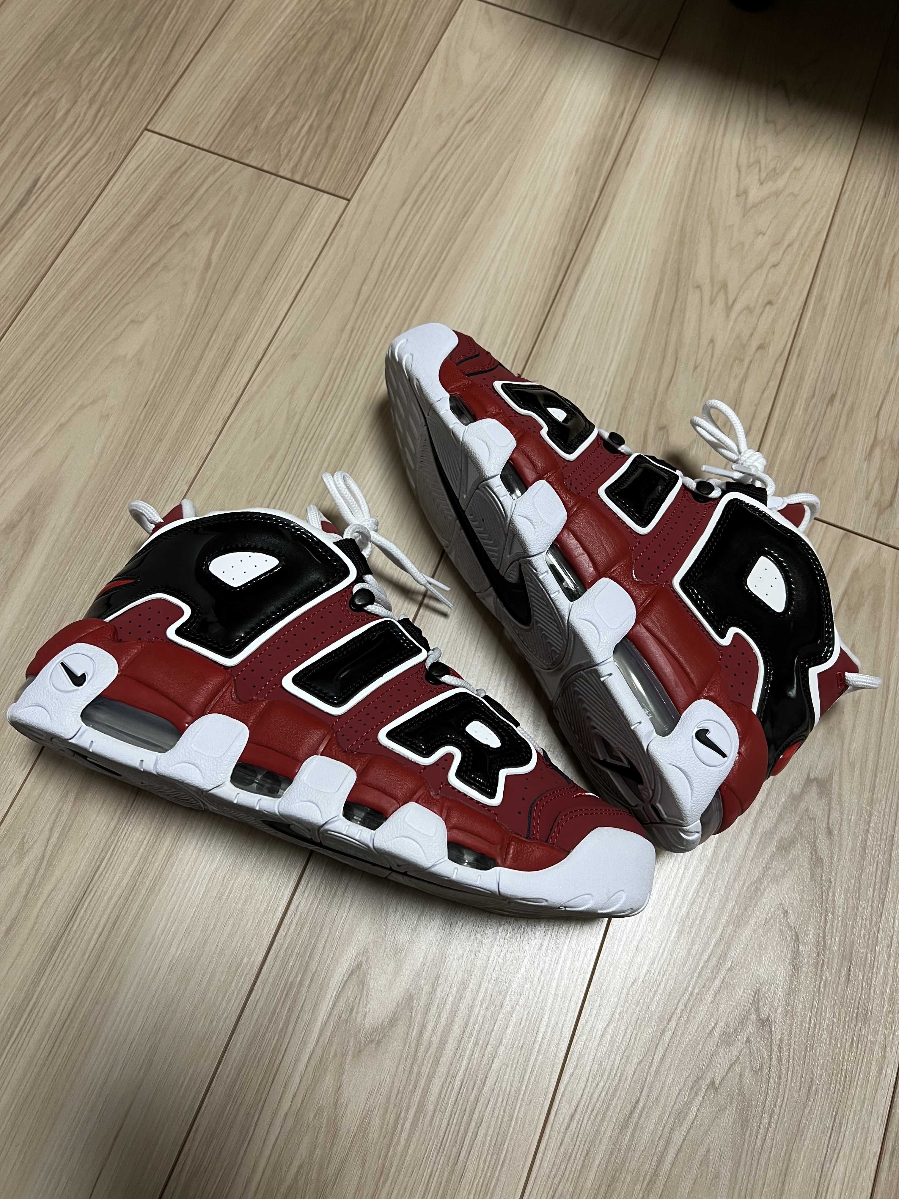 Nike Air More Uptempo ’96 "Black and Varsity Red" (2021) 