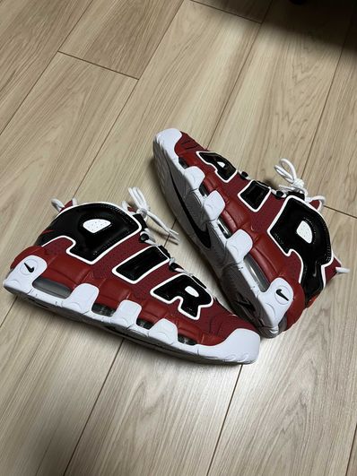 Nike Air More Uptempo ’96 "Black and Varsity Red" (2021)