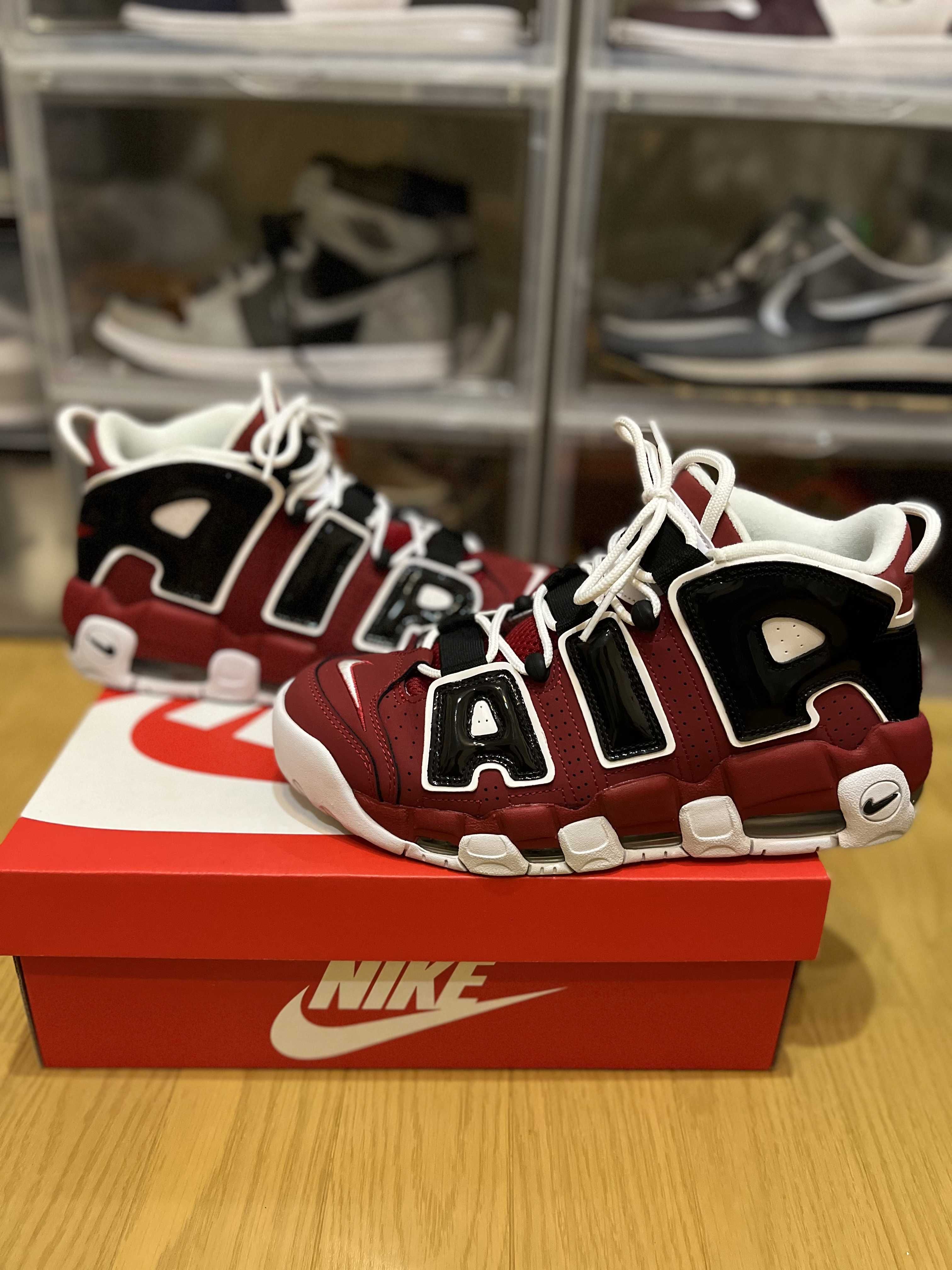 NIKE AIR MORE UPTEMPO ’96 "VARSITY RED/WHITE/BLACK"(2017)
