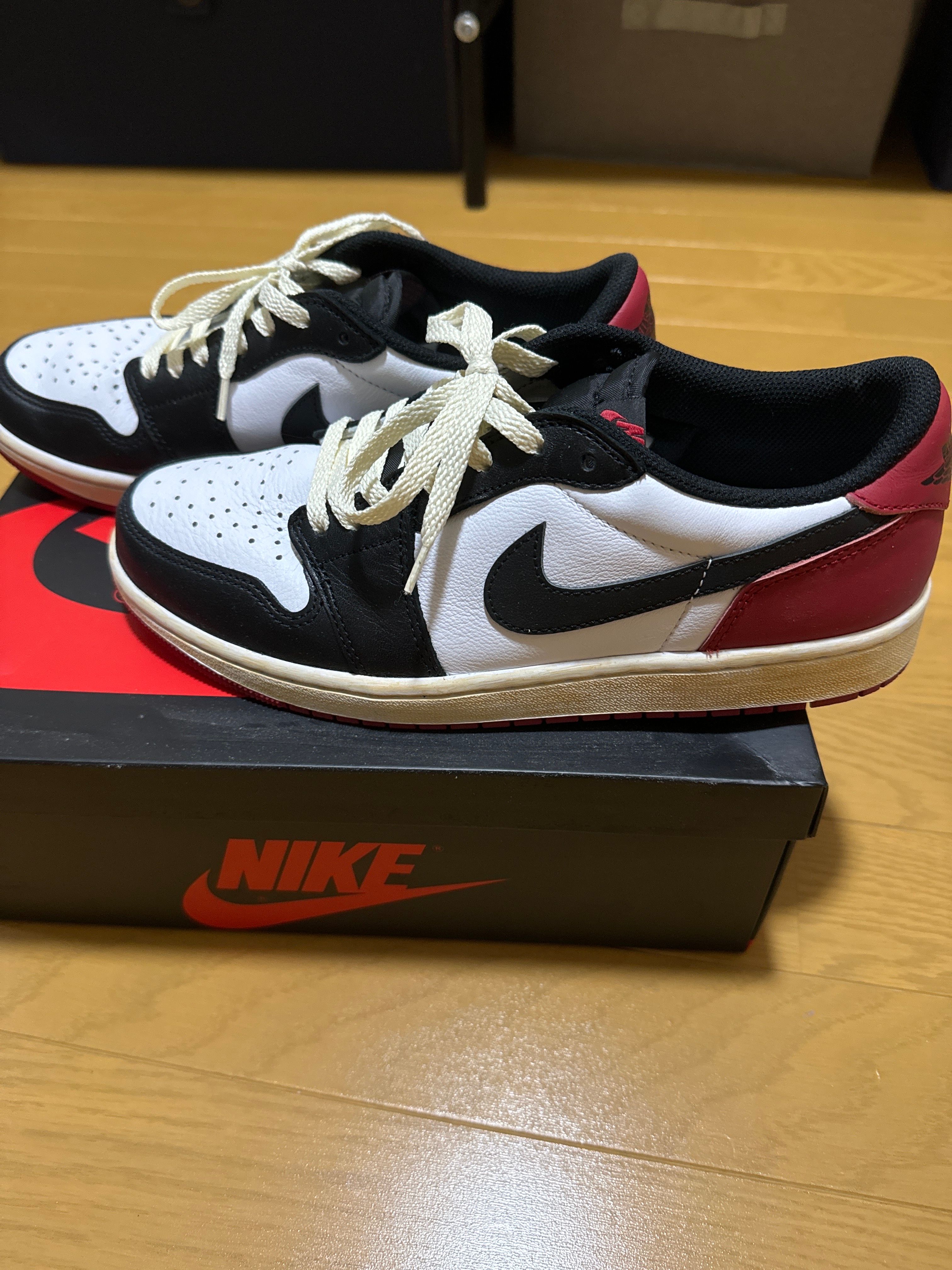 Nike Air Jordan 1 Retro Low OG "Black Toe"